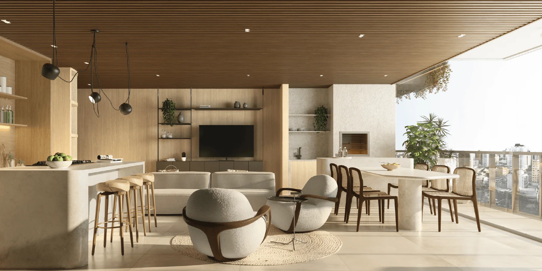 Planta de apartamento